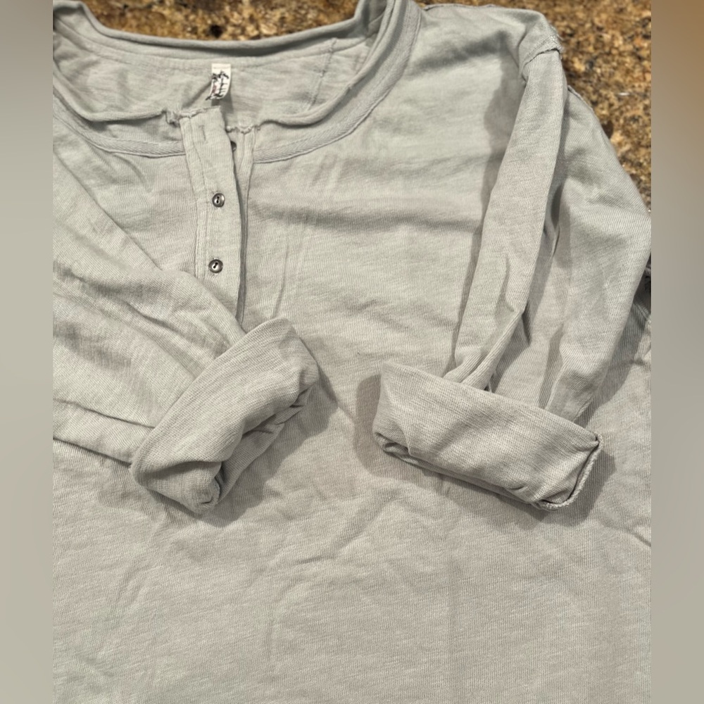 NWOT Free People Organic Cotton Oversized Pullover - Picture 12 of 15